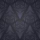 Seamless Navy Pointed Floral Pattern Wall Decal