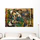 Abstract Graffiti Painting Wall Wall Decal