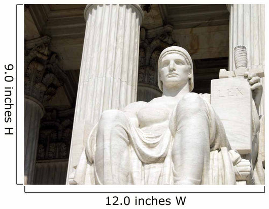 Us Supreme Court Authority Wall Decal