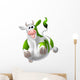 Mad Cow Green Wall Decal