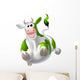 Mad Cow Green Wall Decal