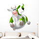 Mad Cow Green Wall Decal