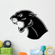 Panther Head Tattoo Wall Decal