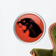 Panther Button Wall Decal