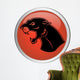 Panther Button Wall Decal