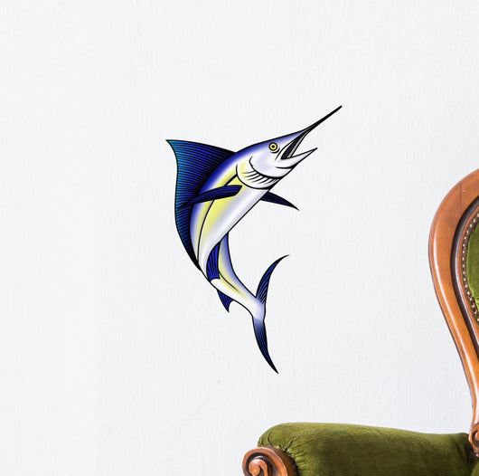 Marlin Fish Wall Decal