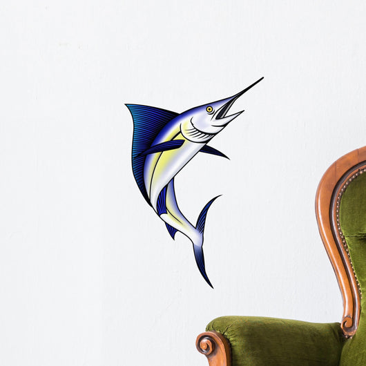 Marlin Fish Wall Decal