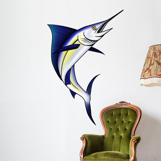 Marlin Fish Wall Decal