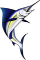 Marlin Fish Wall Decal