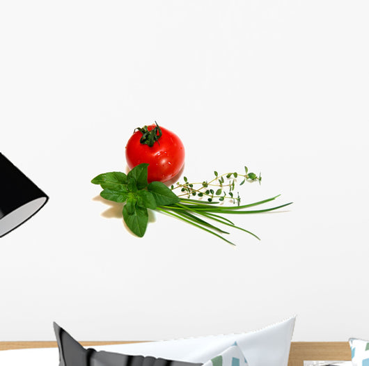 Tomato Herbs Wall Decal