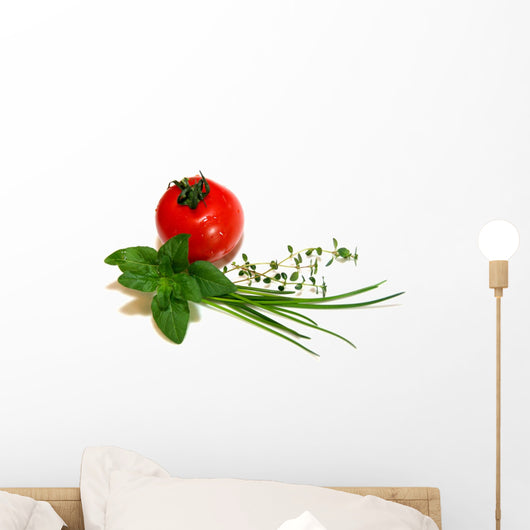 Tomato Herbs Wall Decal
