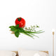 Tomato Herbs Wall Decal