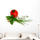 Tomato Herbs Wall Decal
