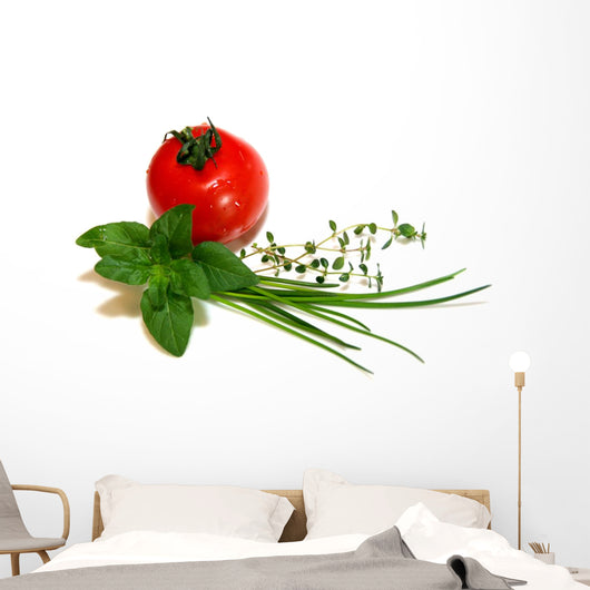 Tomato Herbs Wall Decal