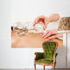 Fire Cupping Removal Glass Wall Decal
