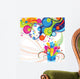 Abstract Magic Bix with Wall Decal