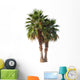 2 Palm Trees Exempted Wall Decal