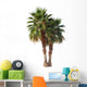 2 Palm Trees Exempted Wall Decal