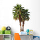 2 Palm Trees Exempted Wall Decal