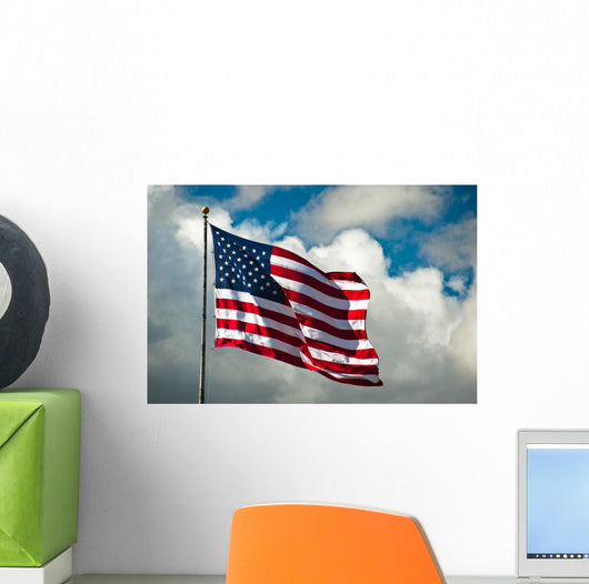 Flag Wind Wall Decal