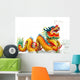 Colorful Chinese Dragon Wall Decal