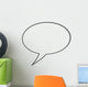 Speech Bubble Wall Decal