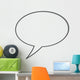 Speech Bubble Wall Decal