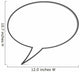 Speech Bubble Wall Decal