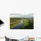 Dresden Elbe Luftbild Wall Decal