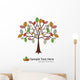Seasonal Tree Autumn Vector Wall Decal
