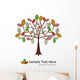 Seasonal Tree Autumn Vector Wall Decal