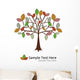 Seasonal Tree Autumn Vector Wall Decal