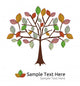 Seasonal Tree Autumn Vector Wall Decal