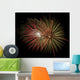 Red and Yellow Fireworks Wall Decal