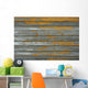 Abstract Wood Planks Wall Decal
