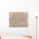 Vintage Map London Wall Decal