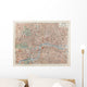 Vintage Map London Wall Decal
