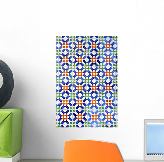 Lisbon Square and Rectangle Azulejos Wall Decal