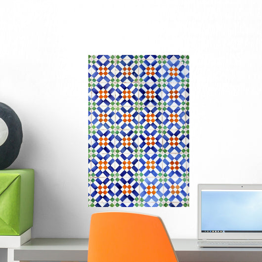 Lisbon Square and Rectangle Azulejos Wall Decal