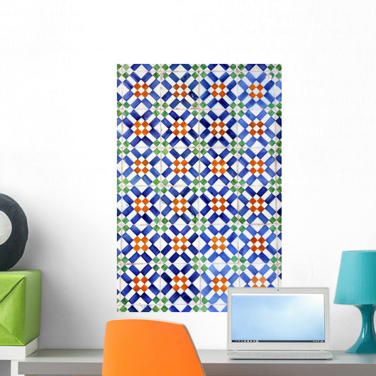 Lisbon Square and Rectangle Azulejos Wall Decal