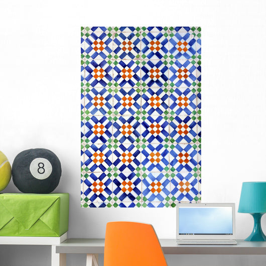 Lisbon Square and Rectangle Azulejos Wall Decal
