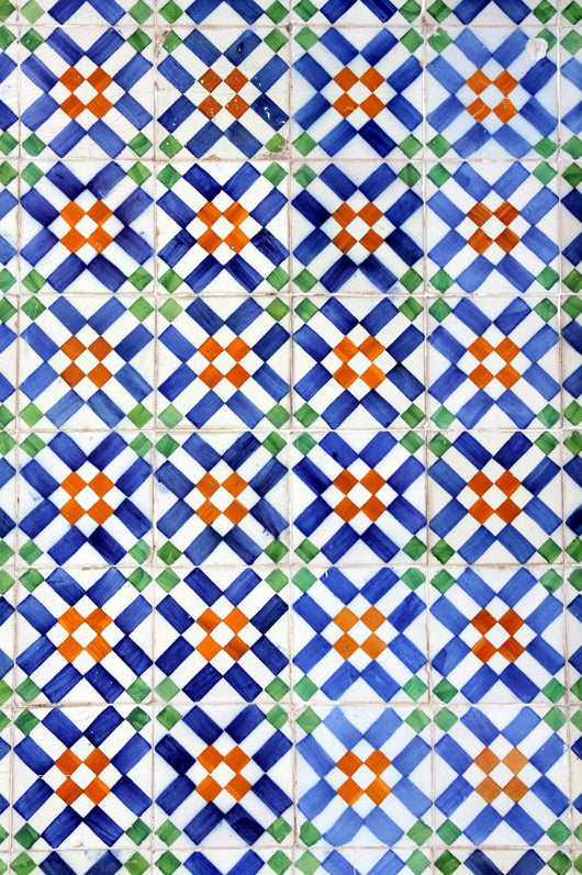 Lisbon Square and Rectangle Azulejos Wall Decal