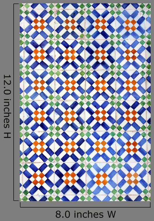 Lisbon Square and Rectangle Azulejos Wall Decal