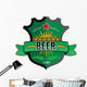 Beer Label Design Wall Decal