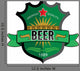 Beer Label Design Wall Decal