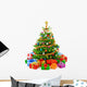 Poets Christmas Tree with Wall Decal