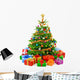 Poets Christmas Tree with Wall Decal