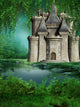 Enchanted Castle Lake Wall Decal