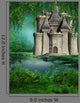 Enchanted Castle Lake Wall Decal