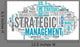 Word Cloud Strategic Management Wall Decal